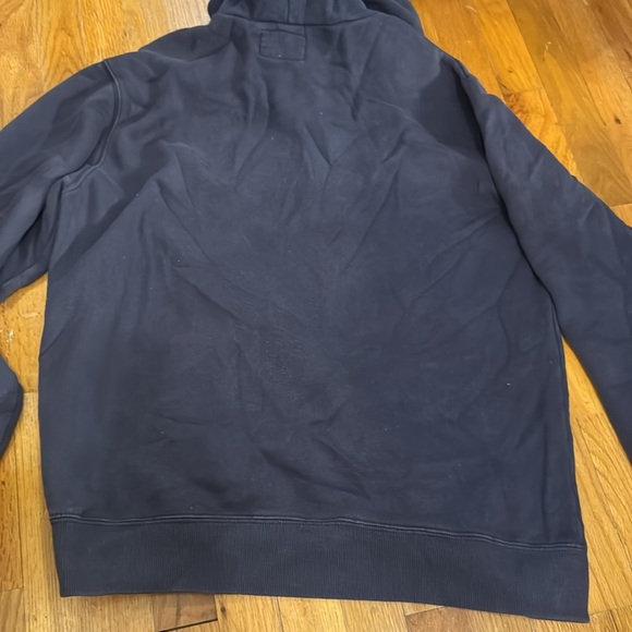 VTG Y2K AMERICAN EAGLE OUTFITTERS BLUE HOODIE EAST SIDE LIONS LG - Picture 9 of 9